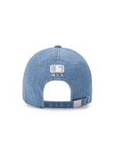 Basic Washing Denim Unstructured Ball Cap