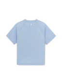 Sportive Varsity Woven Mesh Blocking T-shirt