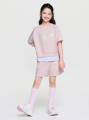 Street Basic Layered T-shirt Set (Girl's)
