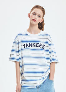 Varsity Stripe Over Fit T-shirt