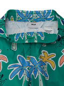 SPORTIVE ZIP-UP RASHGUARD BOARD SHORTS SET