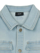 Basic Big-lux Jersey Denim Shirt
