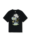 Sportive Summer Cloud Artwork T-shirt