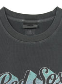 Women's Varsity Washing Vintage Over Fit T-shirt