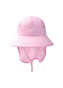 Seersucker Wide Flapcap