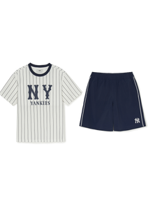 Varsity Striped T-shirt Set