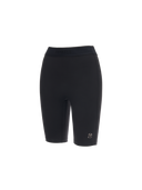 Women's Basic Lettering Band Point Bike Shorts