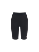 Women's Basic Lettering Band Point Bike Shorts