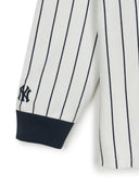Varsity Striped Baseball Long Slv T-shirt