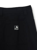 Washed Cotton Pin-Tuck Cargo Bermuda Shorts