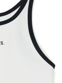 Women's Varsity Vintage Slim Crop Sleevelss