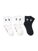 Daily Small Logo Socks 3pairs Set