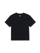 Women's Leopard Heart Lettering Slim Semi Crop T-Shirts