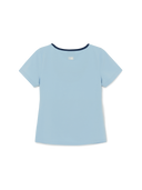 Women's Basic Square Neck Slim Fit T-shirt
