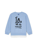 Street Logo Layered Sweatshirt Set