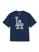 Basic Lace Mega Logo Over Fit T-shirt