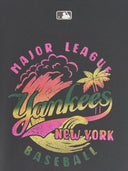 Summer Vintage Washing Graphics Over Fit T-shirt
