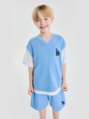 Varsity Vest Short Slv Set