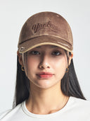 Varsity Vintage Cursive Tone-on-tone Unstructured Ball Cap