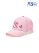 [cool Field] Basic Stone Shiny Mesh Ballcap