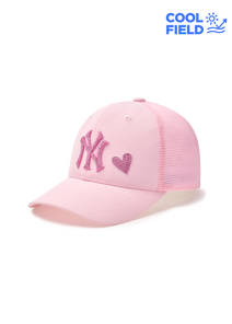 [cool Field] Basic Stone Shiny Mesh Ballcap