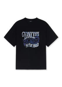 Summer Letter Graphics Over Fit T-shirt