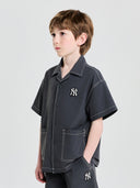 Basic Outdoor Stitches Short-slv Woven Shirt