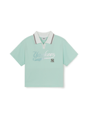 Sportive Athleisure Cursive Skirt T-shirt Set (Girl's)