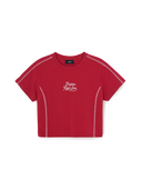 Women's Sportive Track Crop T-Shirts
