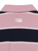 Varsity Stripe Over Fit Polo T-shirt