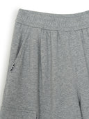 BASIC SMALL LOGO CARGO BERMUDA PANTS
