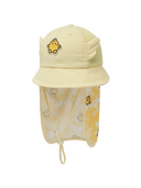 Mega Bear Friends Neck Flap Mesh Dome Hat
