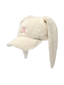 Bunny Colorful Fur Unstructured Ballcap