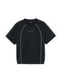Street Basic Woven Big Logo Artwork T-shirt