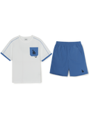 Outdoor Basic Pocket Layered T-shirt Set