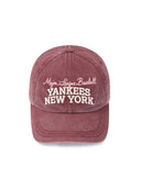 Vintage Color Washing Unstructured Ballcap