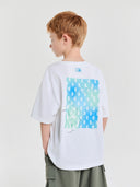 [cool Field] Summer Monogram Artwork T-shirt