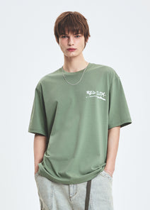Basic Street Logo Over Fit T-shirt