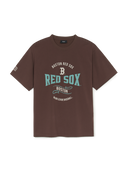 Varsity Vintage Color Graphic Over Fit T-shirt