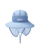 Cursive Wide Flapcap