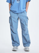 Gorpcore Light Weight String Cargo Wide Pants
