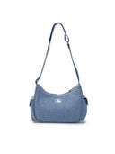 Varsity Denim Hobobag