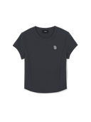Women's Slim Crop Cap Sleeve T-shirt