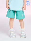 SPORTIVE SMALL LOGO NYLON SHORTS