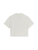 Women's Heart Slim Crop Polo T-shirt