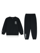 Street Logo Layered Sweatshirt Set