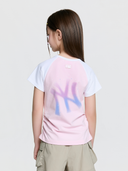 Girl's Sportive Big-Lux Raglan T-shirt