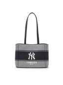 Varsity Lettering Canvas Shoulder Bag