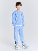 Street Logo Layered Sweatshirt Set