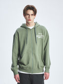 Varsity Vintage Graphic Mega Overfit Hood Zip Up